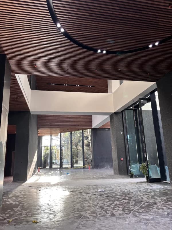 thermowood installation