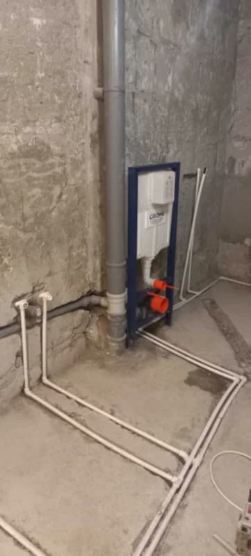 Փակ սանտեխնիկական մոնտաժ