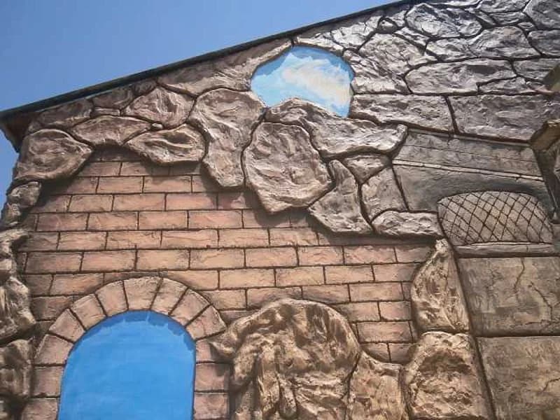 Դեկորատիվ տեքստուրային ֆասադ